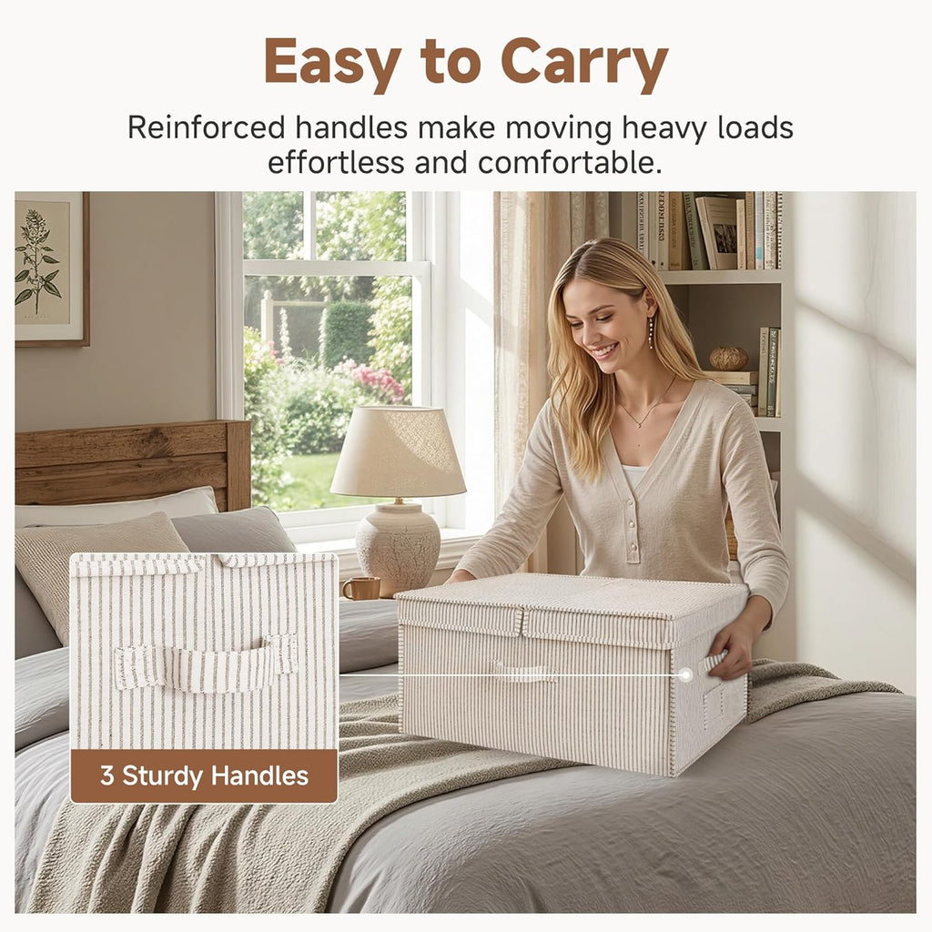 Beige Storage Bin - View 6