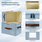 Linen Beige Storage Bin — Set of 1 - View 4