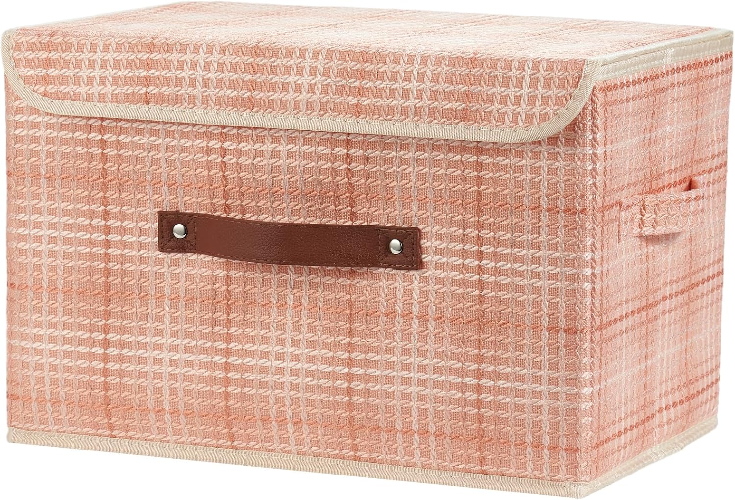 Linen Beige Storage Bin — Set of 1 — Large (Set of 1)