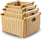 Beige Storage Basket - View 6