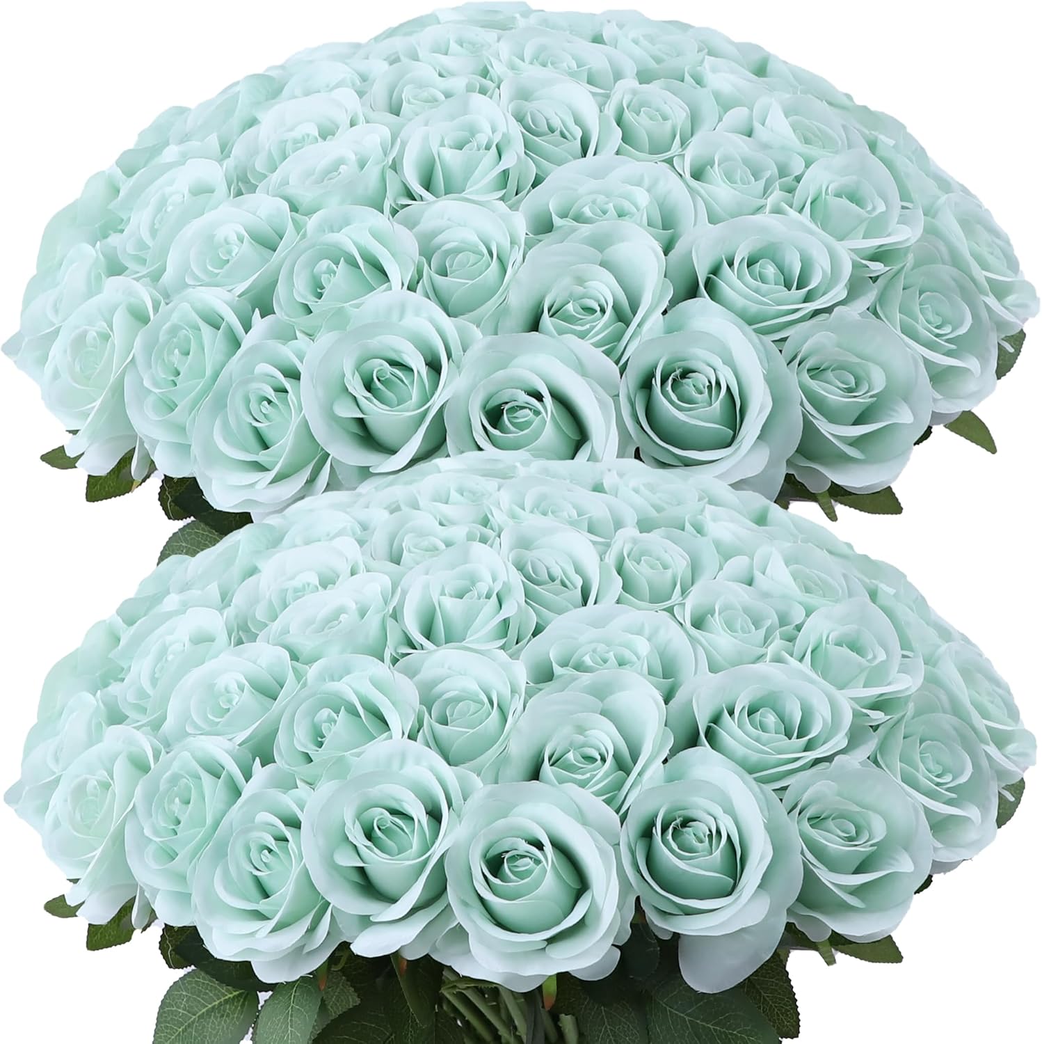 Beige Artificial Flowers — Sage Green