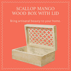 Hand-Carved Grey Storage Basket — 9x6 - View 2