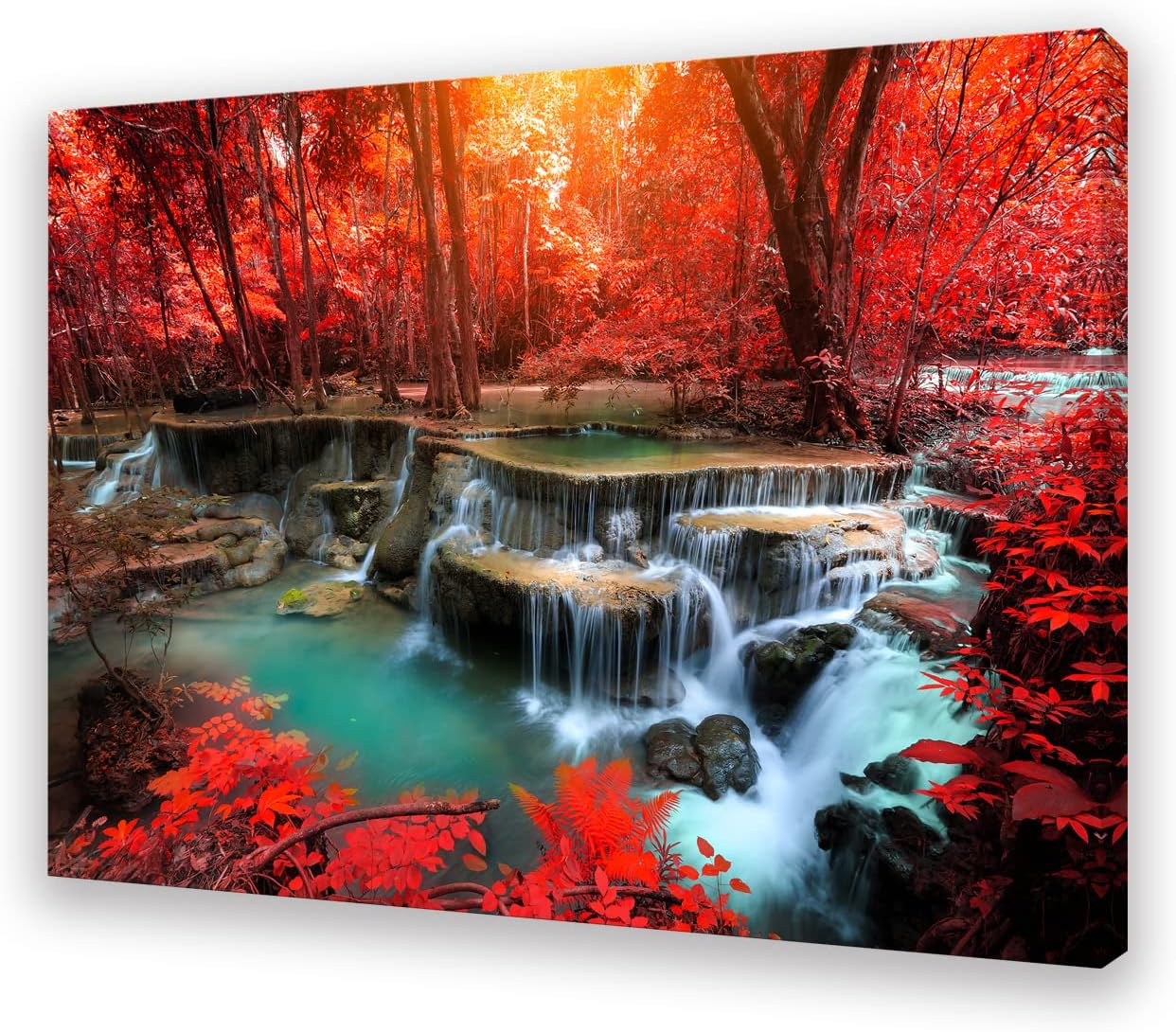Framed Luxe Black Wall Decor — 58" — 36"L x 24"W