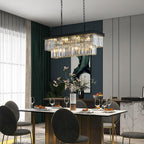 Luxe Black Chandelier — 11-Light - View 2