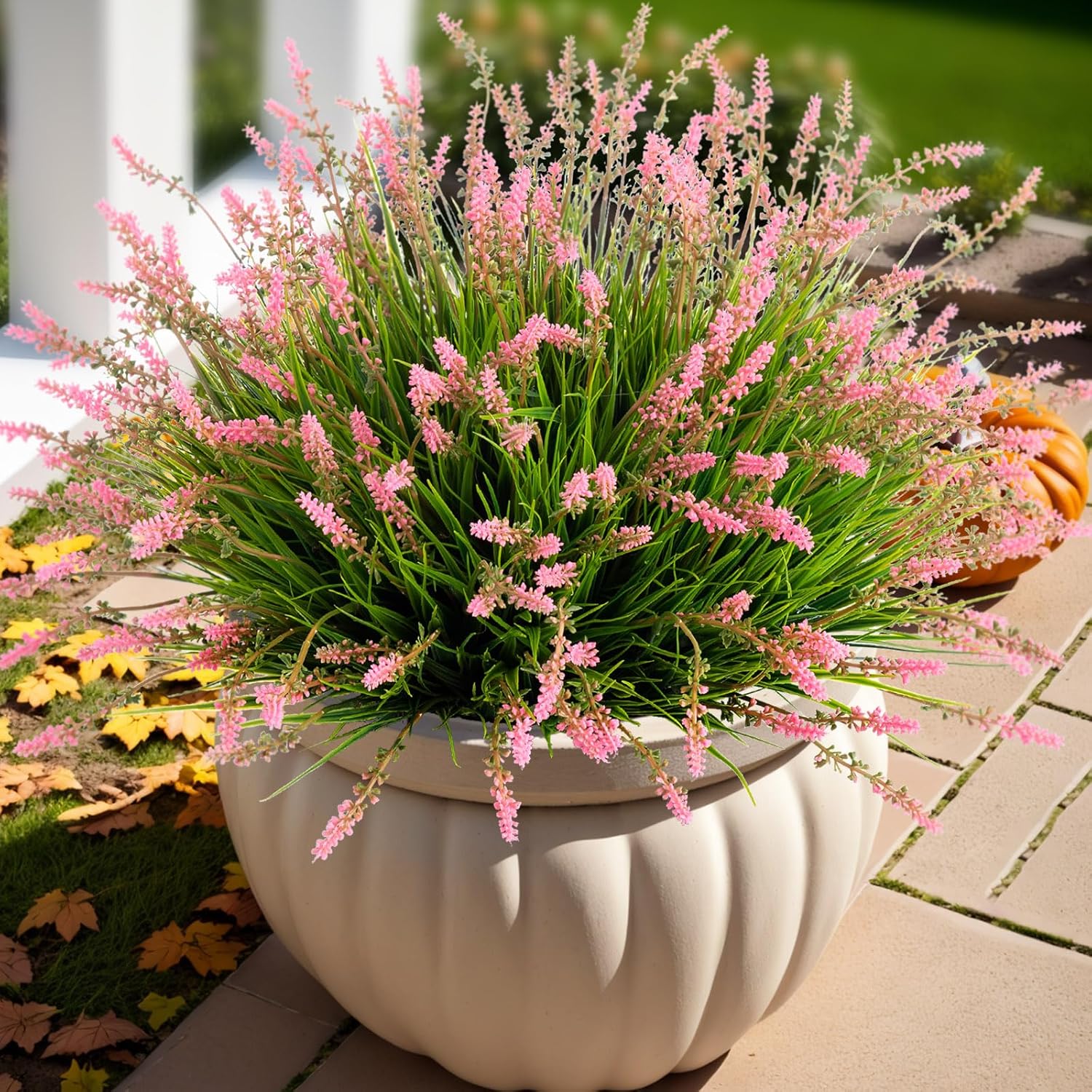 Brown Faux Plant — Magenta