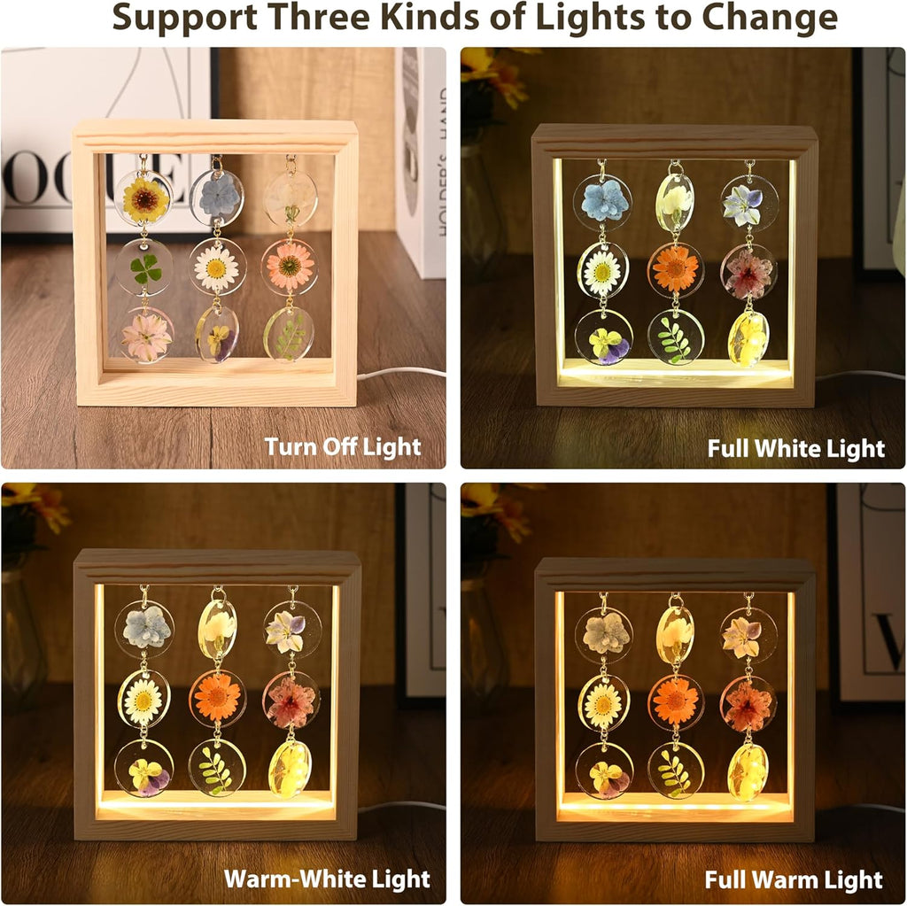 Dimmable Wood Bedside Lamp — 3X3 - View 6