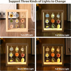 Dimmable Wood Bedside Lamp — 3X3 - View 6