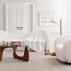 Luxe Blue Throw Pillow - View 5