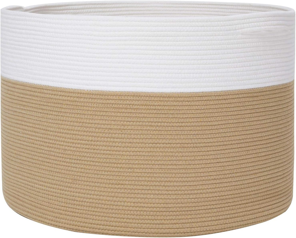 Boho Beige Throw Pillow — 24" — Beige