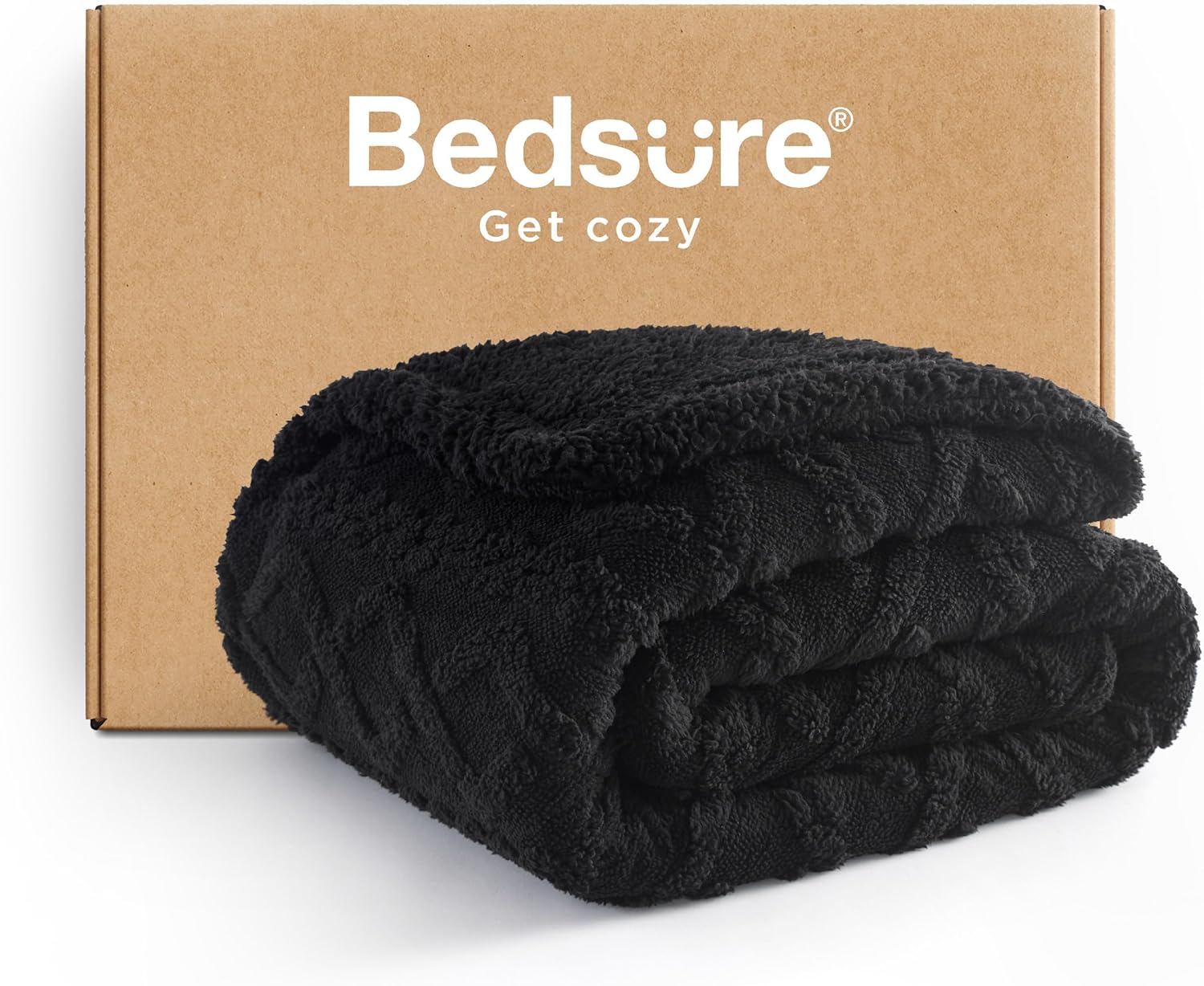 Tufted Beige Throw Pillow — 50" — 02 - Black