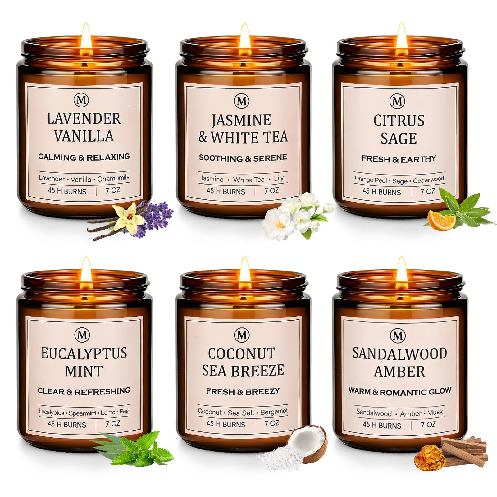Scented Wood Soy Candle