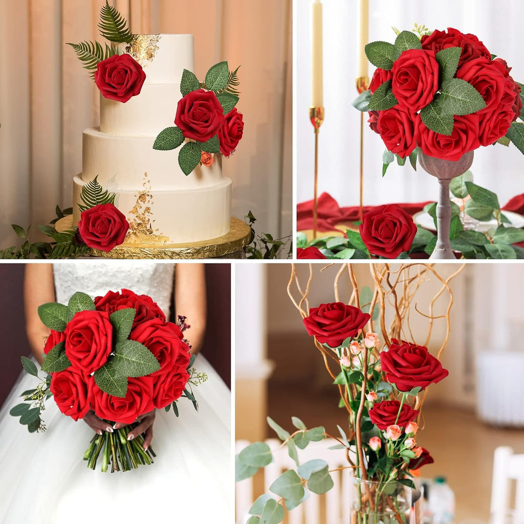 Beige Artificial Flowers - View 3