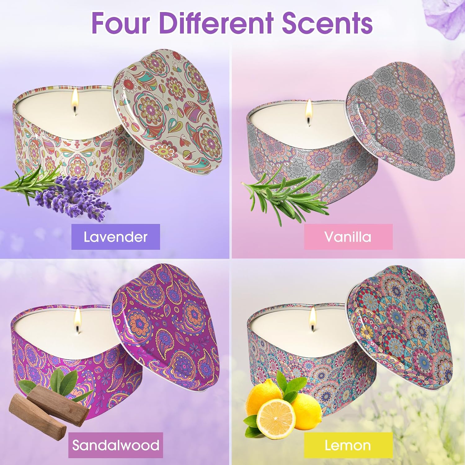 Soy Wax Scented Candle - View 3