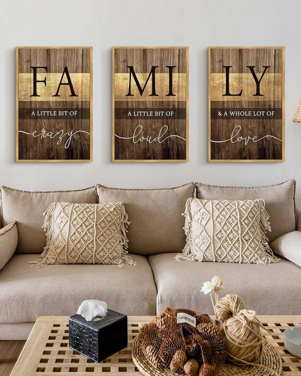 Framed Farmhouse Black Wall Decor — 16x24 - View 2