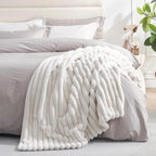 Beige Throw Pillow — 55" - View 8