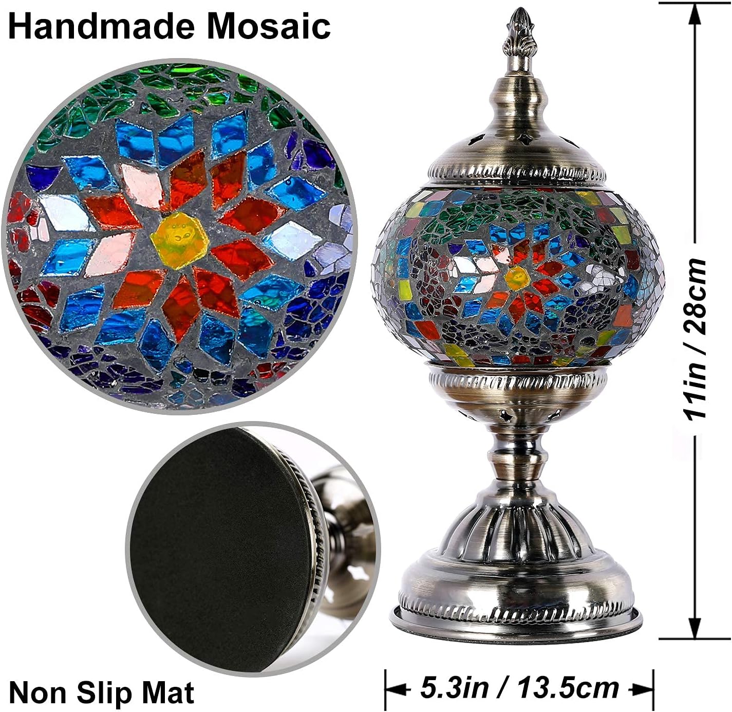 Glass Table Lamp - View 5