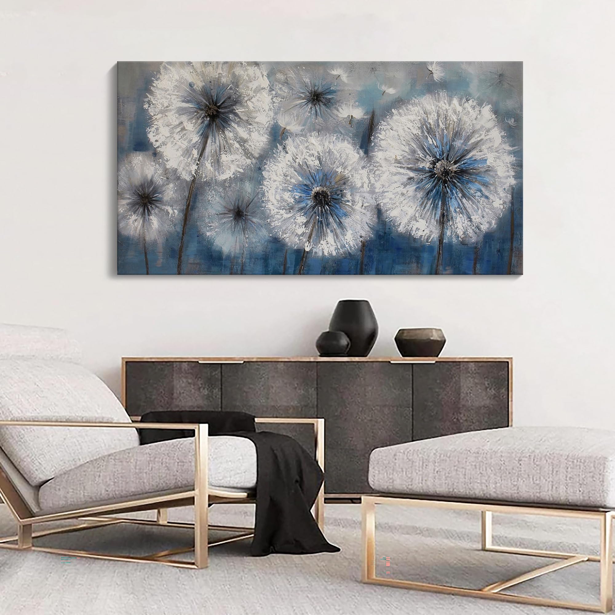 Framed Modern Black Wall Art — 40"