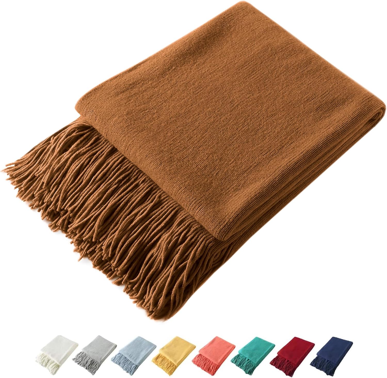 Boho Beige Throw Pillow — 50" — 50" x 60"