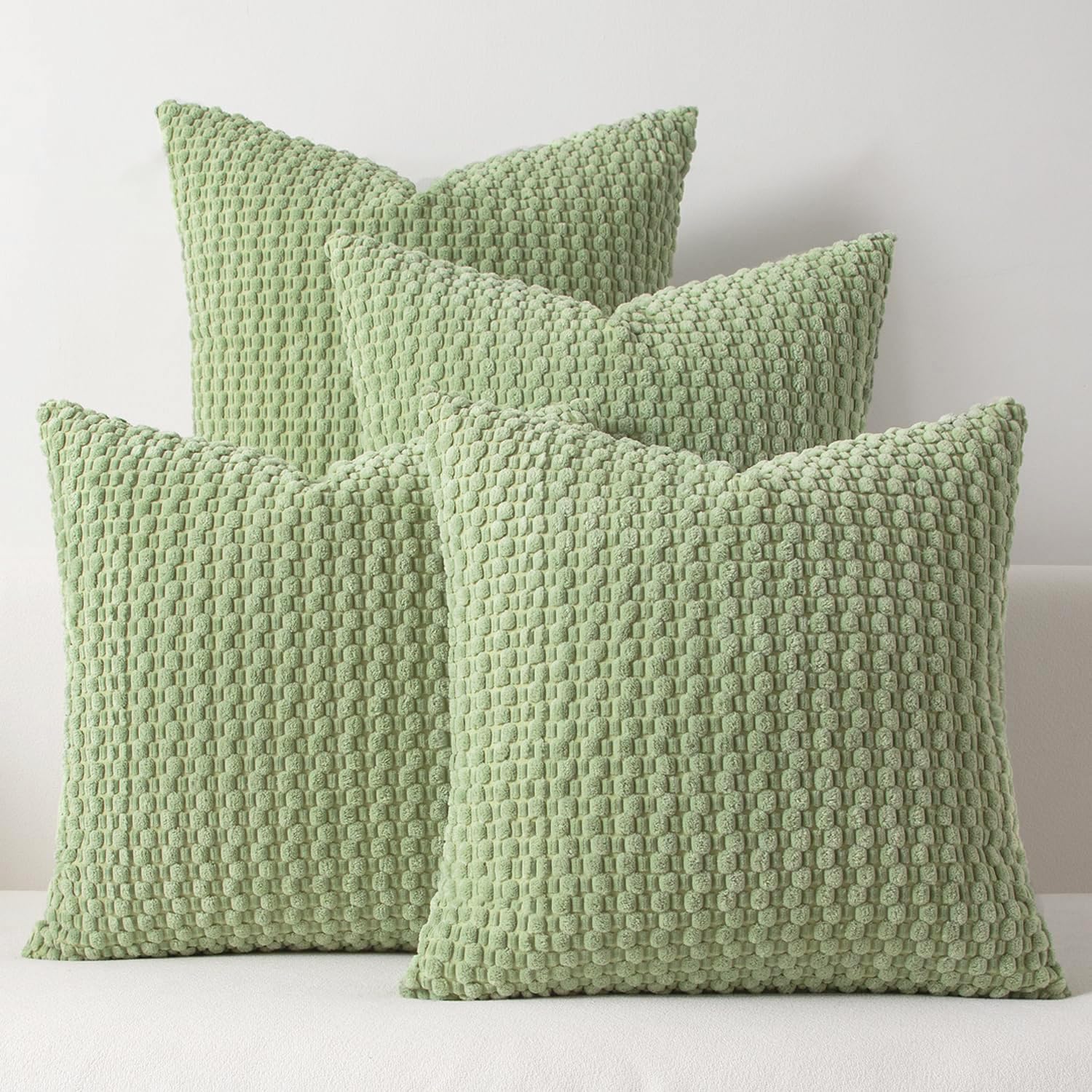 Boho Beige Pillow Cover — 20" — 16" x 16" (Pack of 4)