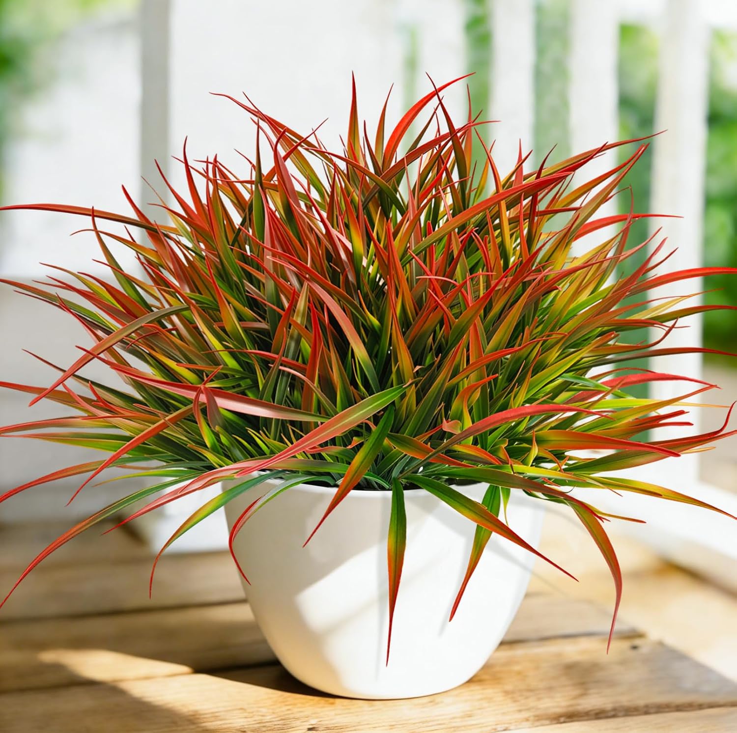Orange Artificial Plant - View 2