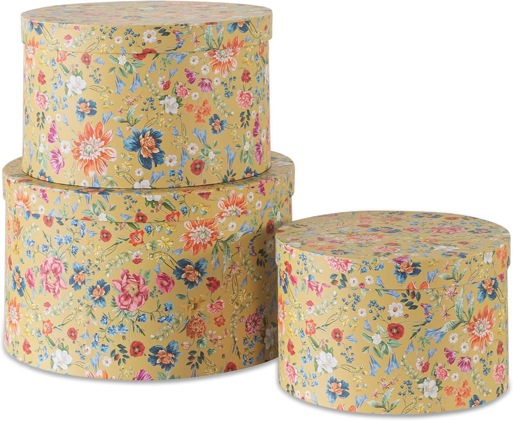 Round Boho Beige Home Decor — Set of 3 - View 7