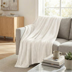 Beige Throw Pillow — 50x60