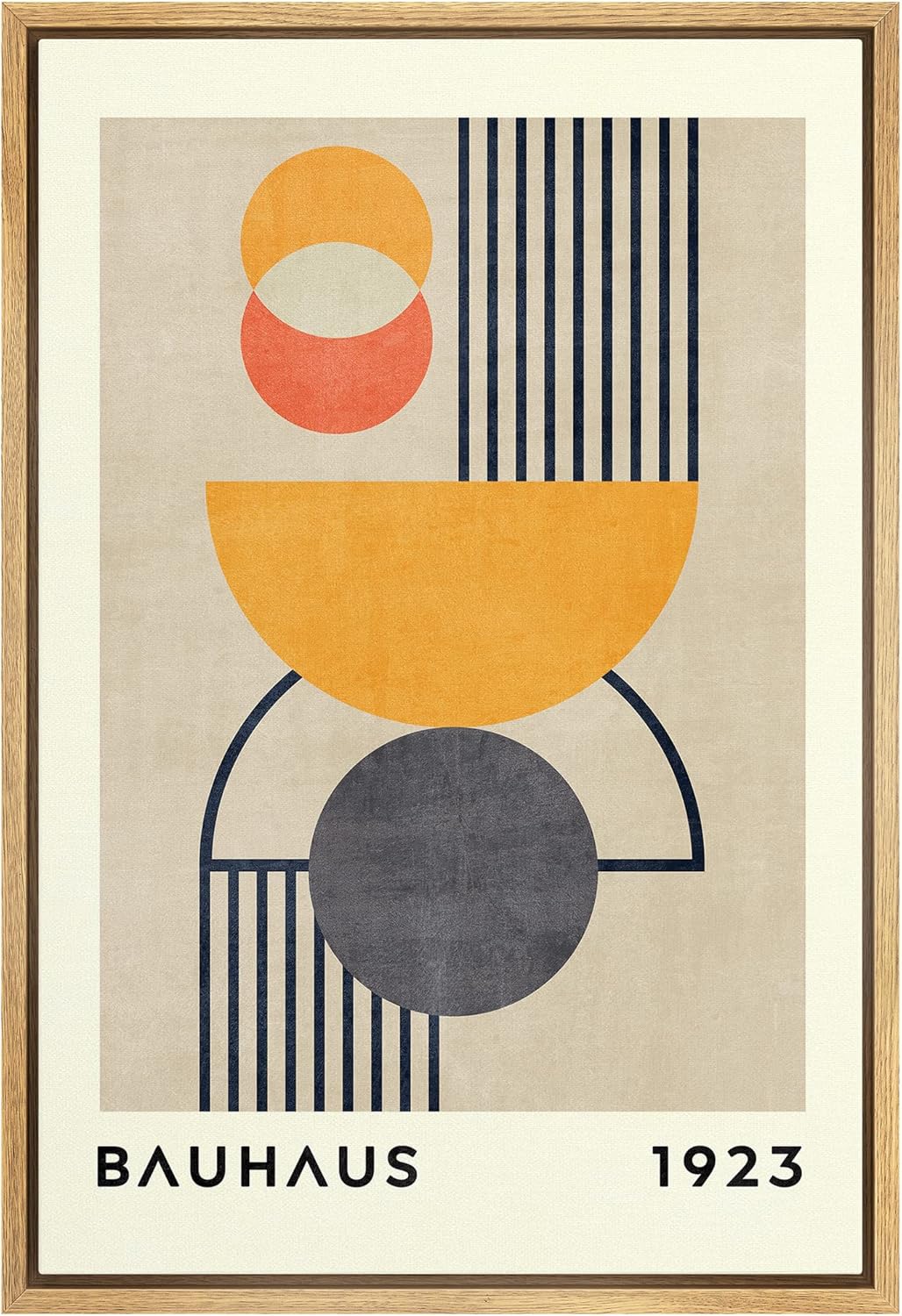 Framed Modern Fabric Wall Art — 24" — 24"L x 16"W