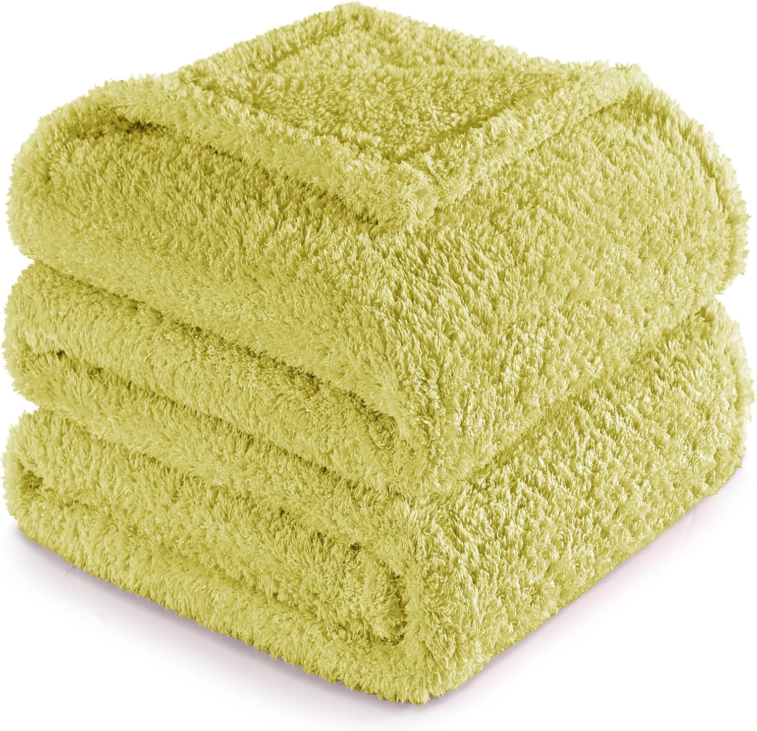 Beige Throw Pillow — 50" — Lioght Green