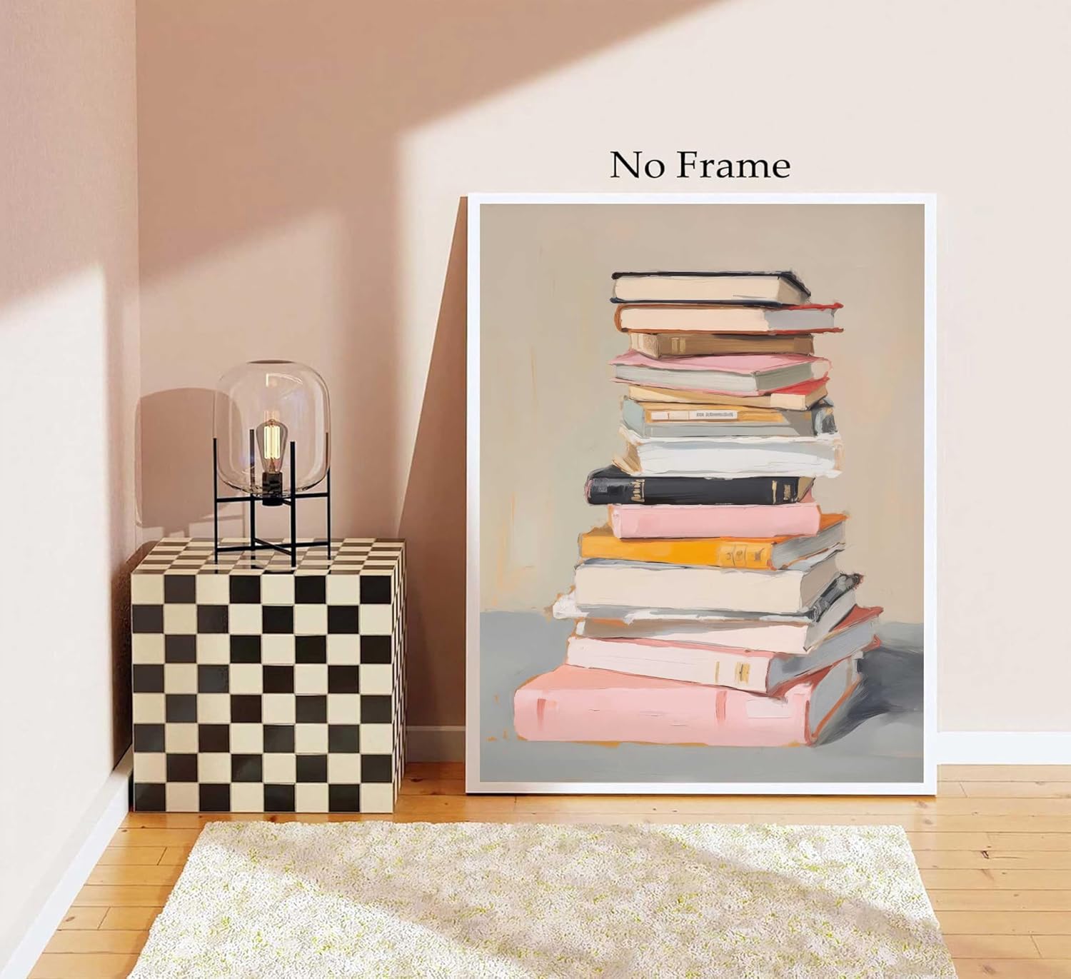 Unframed Pink Wall Decor — 16" - View 3