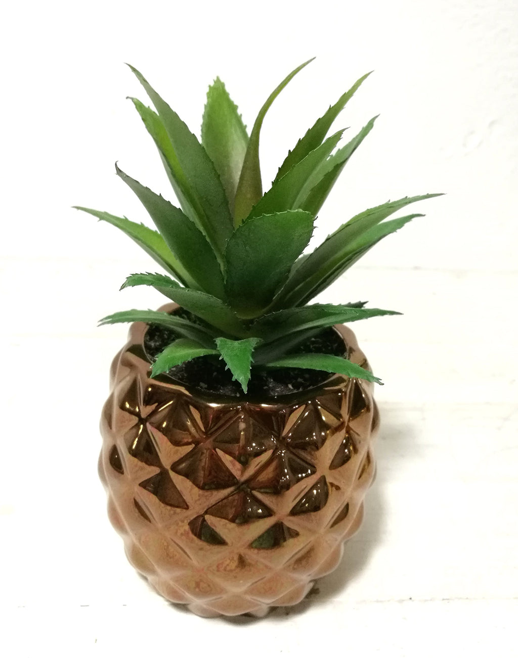Blue Artificial Plant — 7.8"