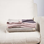 Knit Blue Throw Pillow — 50"