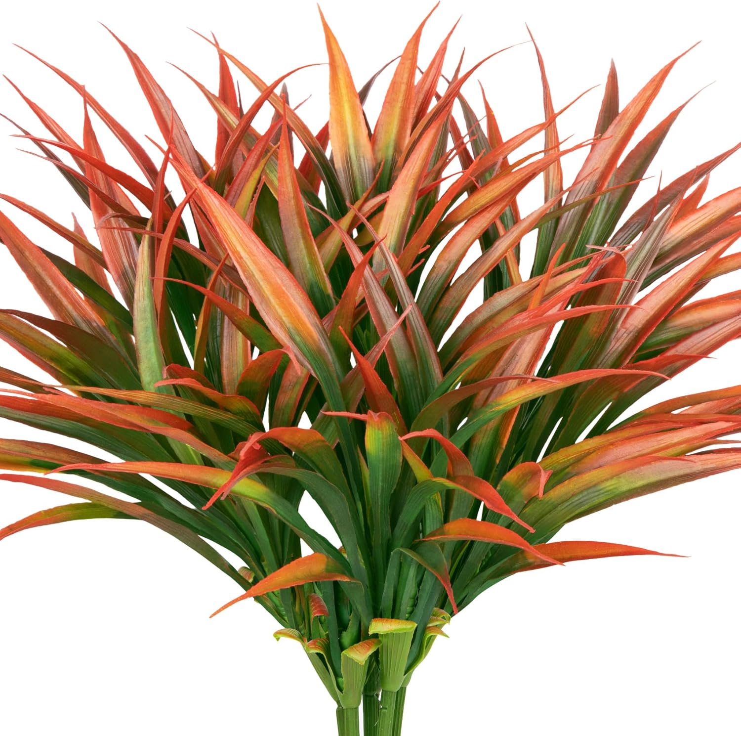 Green Artificial Plant — Orange