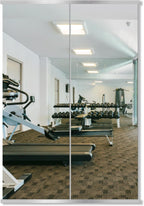 Glass Wall Mirror — 50" — 70''x24''x2PCS