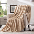 Luxe Beige Throw Pillow — 50" — 4 Pack (50 in x 60 in)