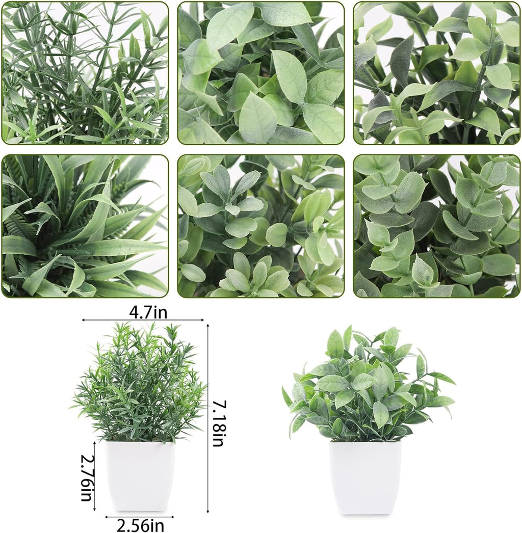 Green Faux Plant - View 3