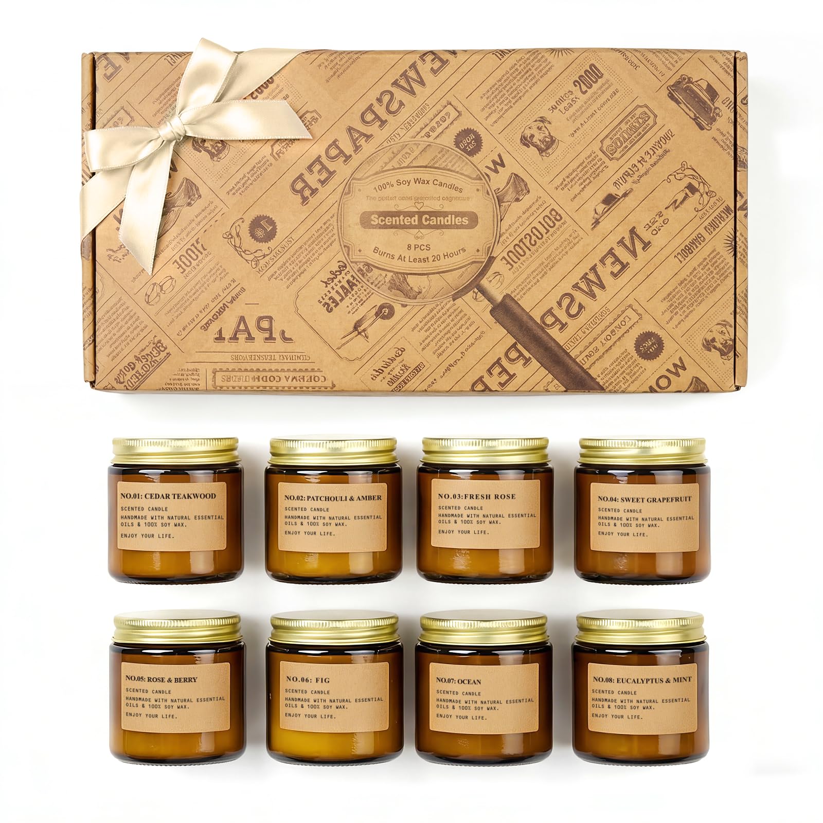 Soy Wax Wax Scented Candle