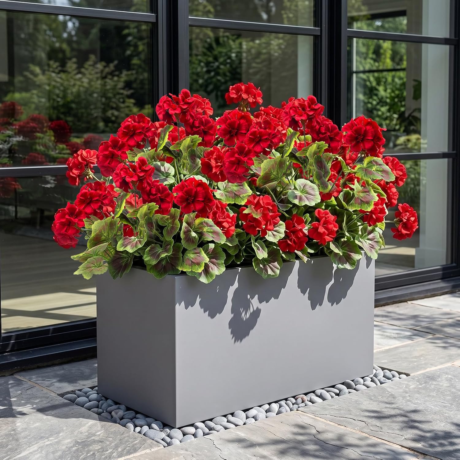 Orange Artificial Plant - View 4