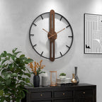 Modern Wood Wall Clock — 2.X-Large 24In(60cm)