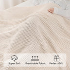 Beige Throw Pillow — 50" - View 6