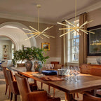 Dimmable Luxe Black Chandelier - View 7