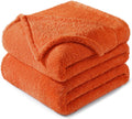 Velvet Luxe Beige Throw Pillow — 60" — Burnt Orange