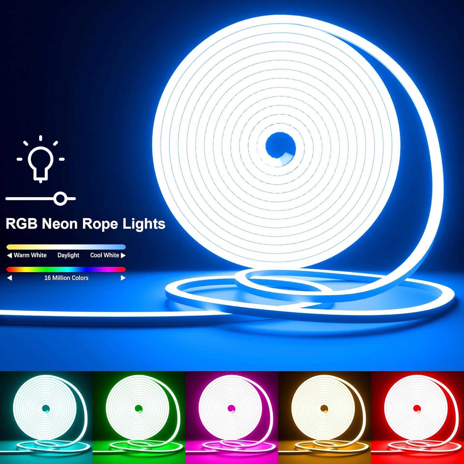 RGB Rattan LED Strip Light - View 9