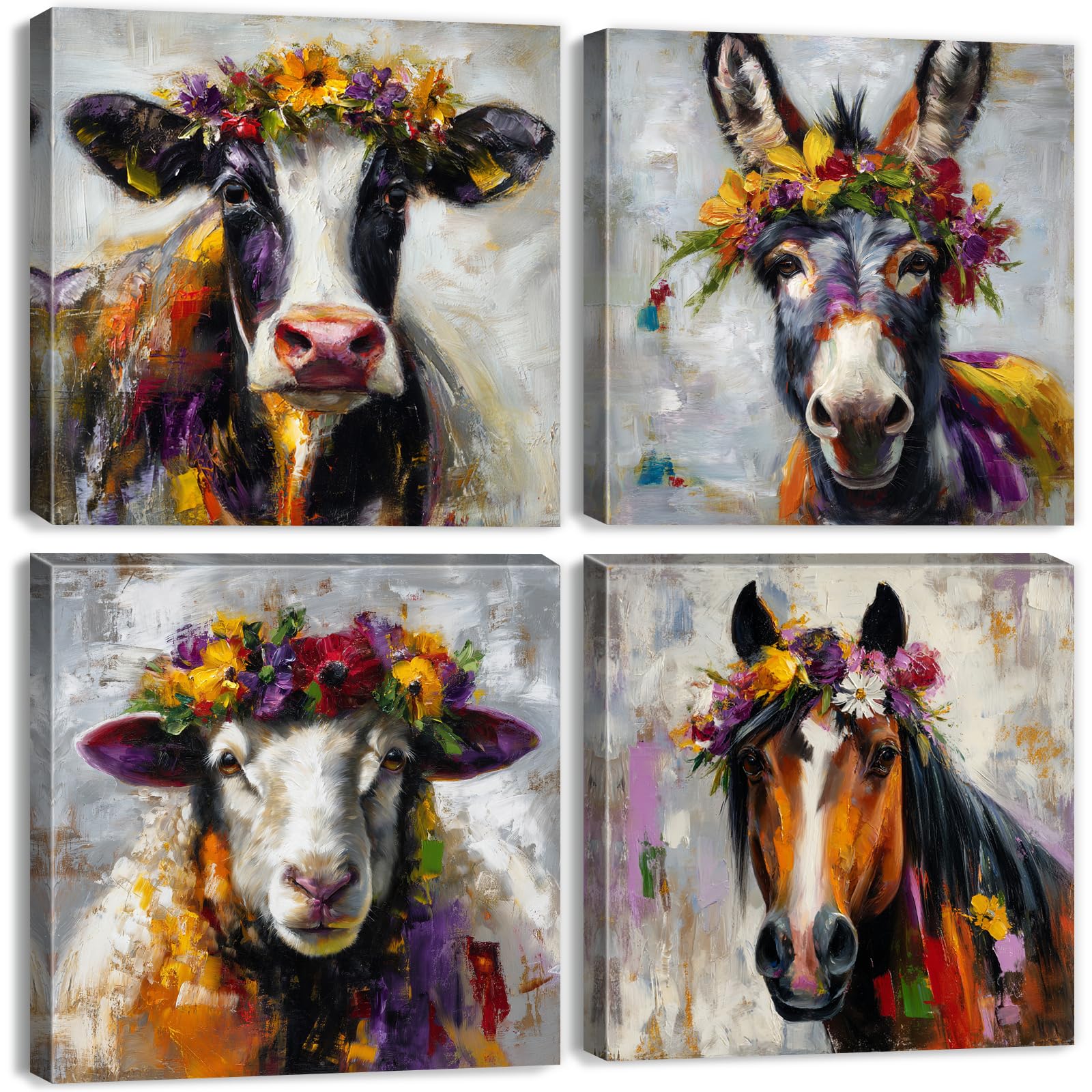 Farmhouse Orange Wall Decor — 12x12
