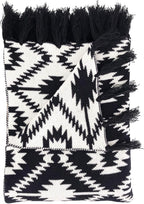 Knit Boho Fabric Throw Pillow — 60" — Pattern B