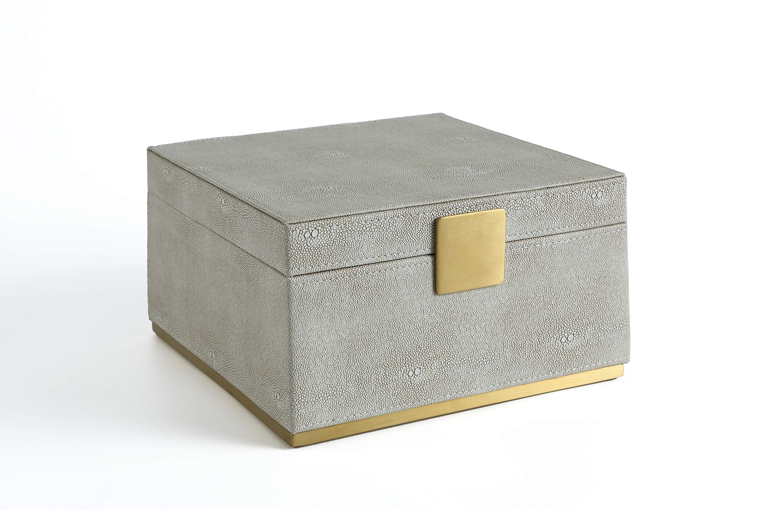 White Storage Basket — 8"