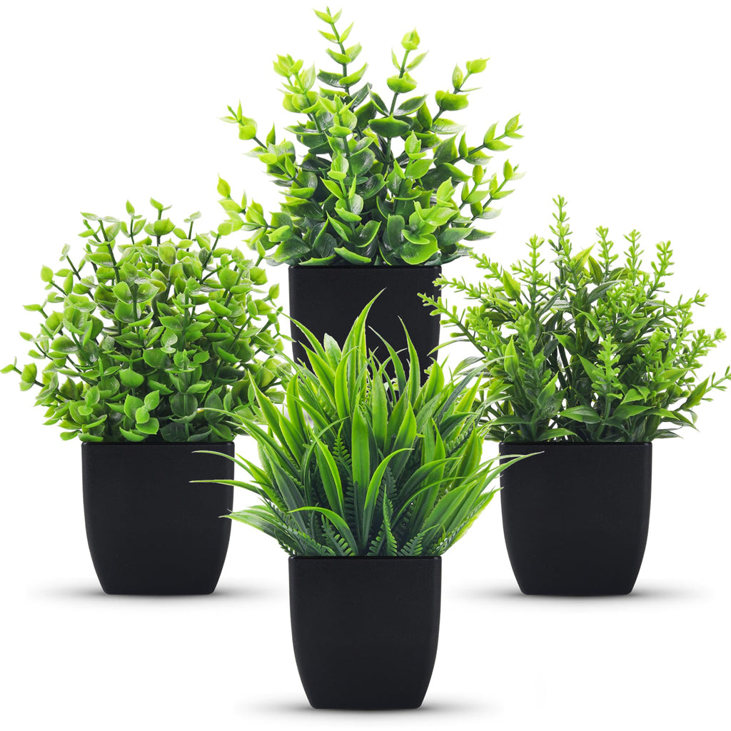 Black Faux Plant