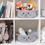Boho Beige Storage Basket — 9.8" - View 5