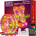 Color Changing Rattan LED Strip Lights — 82FT