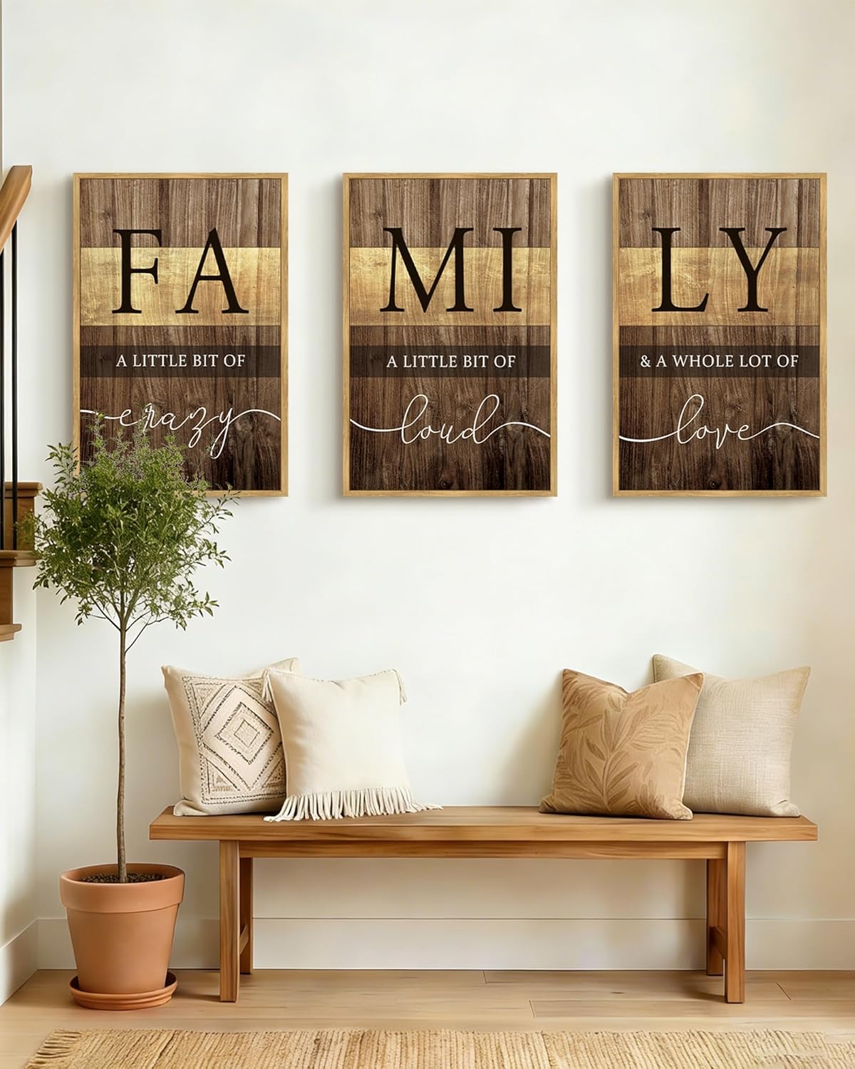 Framed Farmhouse Black Wall Decor — 16x24 - View 8
