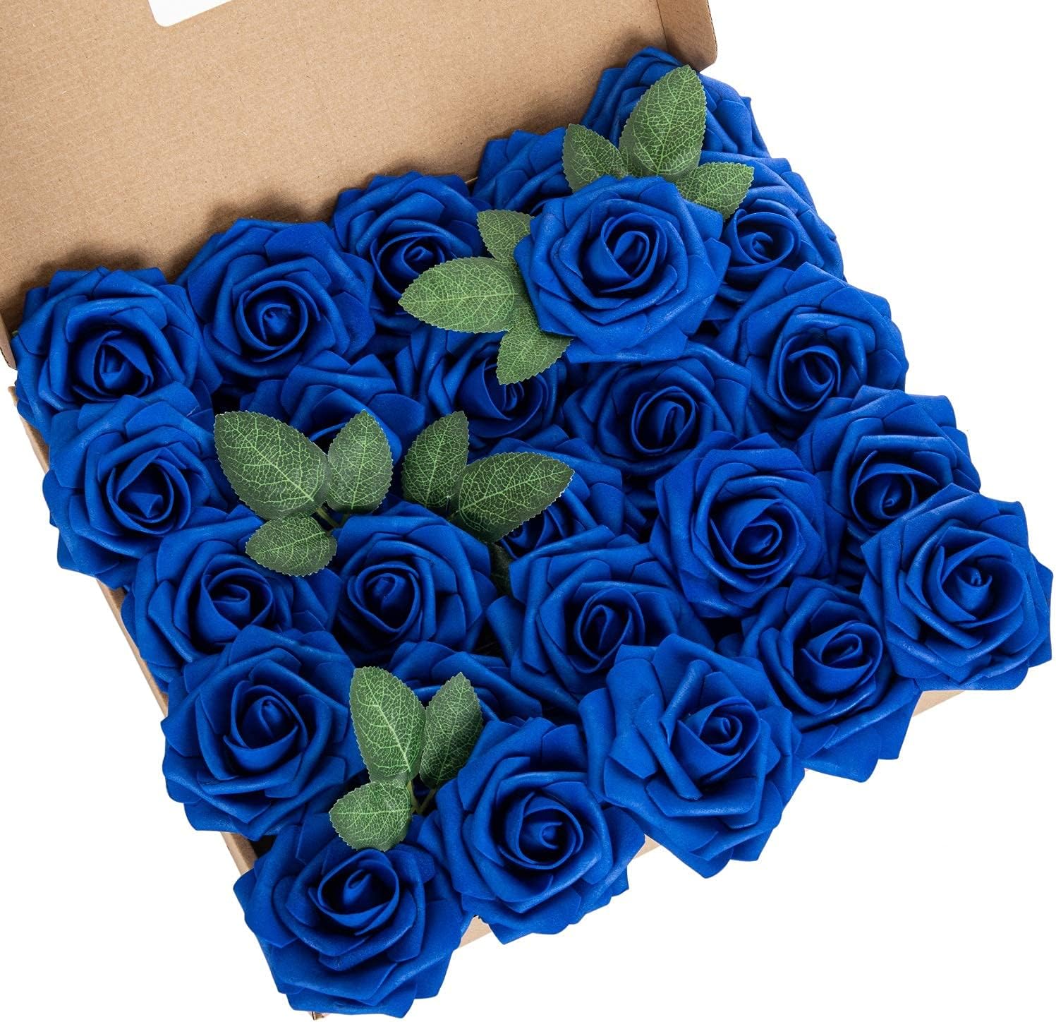 Black Artificial Plant — Royal Blue